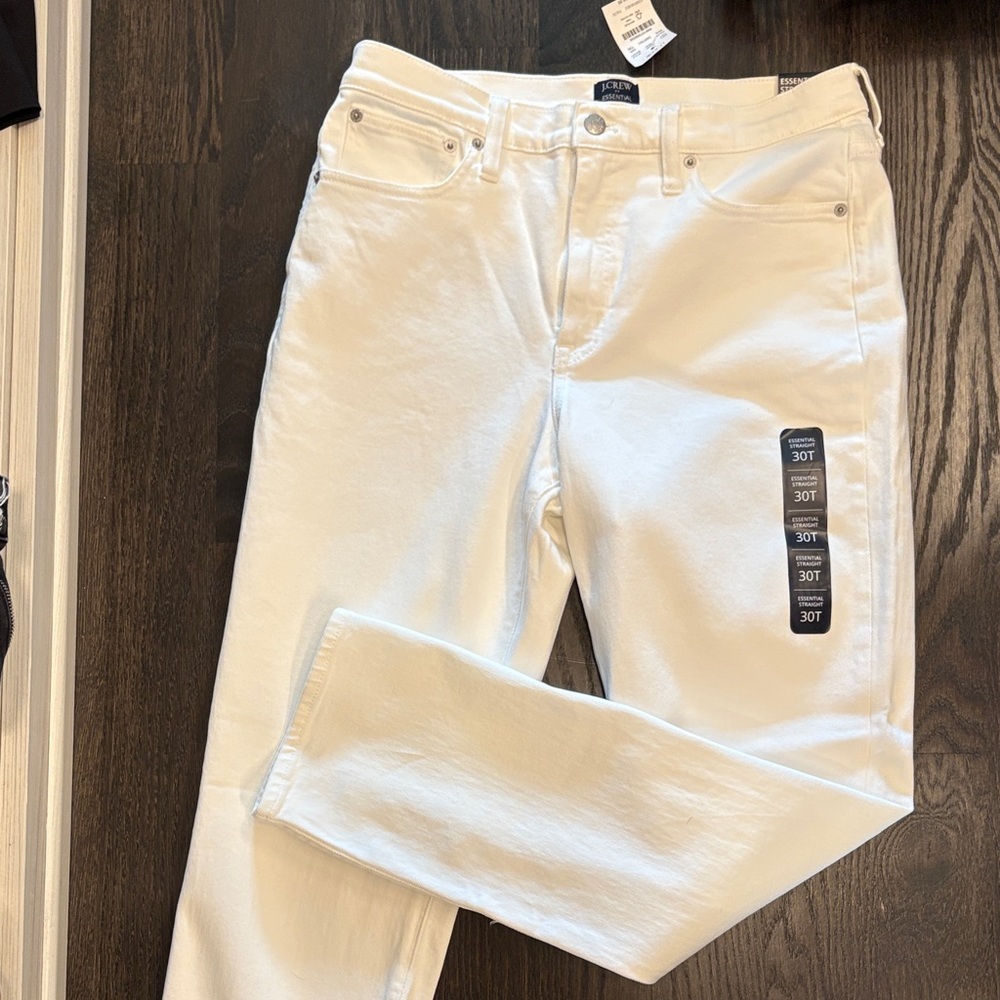 J crew essential straight - NWT- 30 t- all day stretch